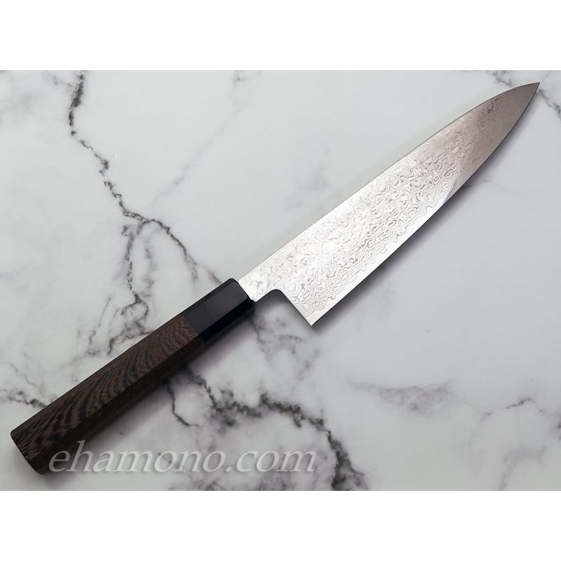 ZA18ダマスカス コバルト鋼【銀河】和牛刀210 : ehamono Yahoo!店
