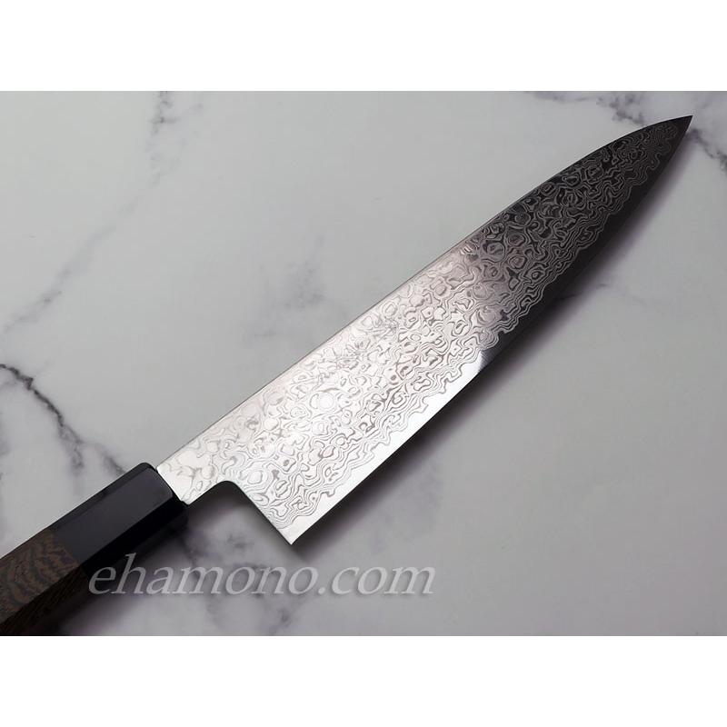 ZA18ダマスカス コバルト鋼【銀河】和牛刀210 : ehamono Yahoo!店