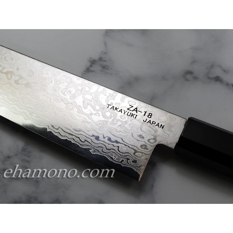 ZA18ダマスカス コバルト鋼【銀河】和牛刀210 : ehamono Yahoo!店