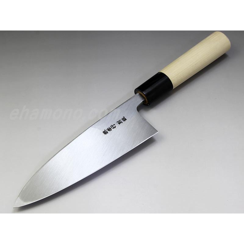 堺静爽 出刃包丁 新品未使用 150㎜ 白ニ鋼 堺孝行 特上 白二鋼 出刃包丁150 : ehamono Yahoo!店 - 通販 - Yahoo