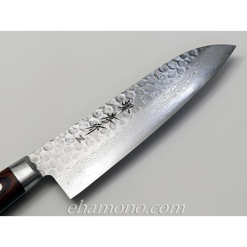堺孝行 V金10号ダマスカス17層鎚目 三徳包丁180 : ehamono Yahoo!店