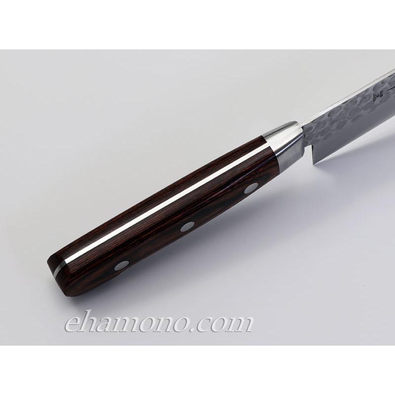 堺孝行 V金10号ダマスカス17層鎚目 三徳包丁180 : ehamono Yahoo!店