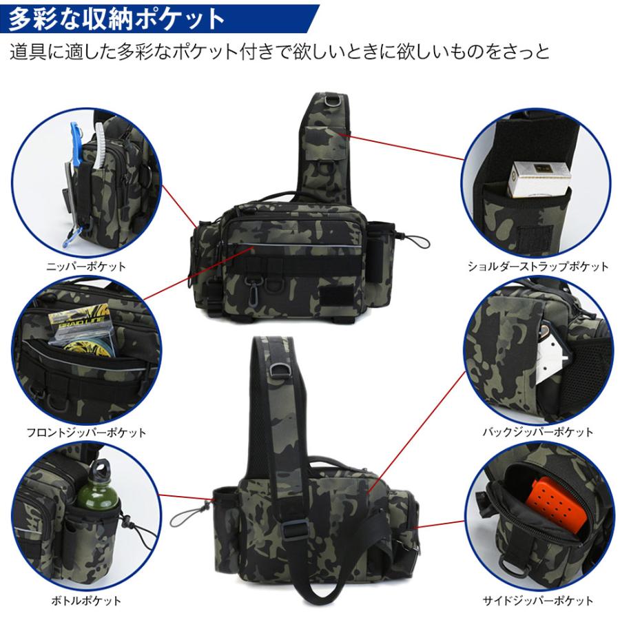 ロッドが差し込めるフィッシングバッグ/迷彩柄 釣りバッグ ロッドが差し込めるフィッシングバッグ/迷彩柄 釣りバッグ