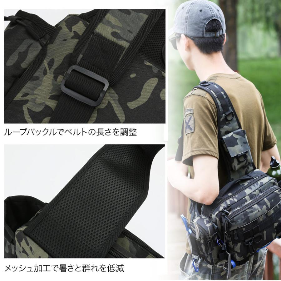 ロッドが差し込めるフィッシングバッグ/迷彩柄 釣りバッグ ロッドが差し込めるフィッシングバッグ/迷彩柄 釣りバッグ