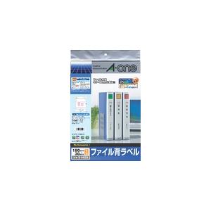 A-one エーワン File Accessories ファイル背ラベル A4判 190mm×30mm