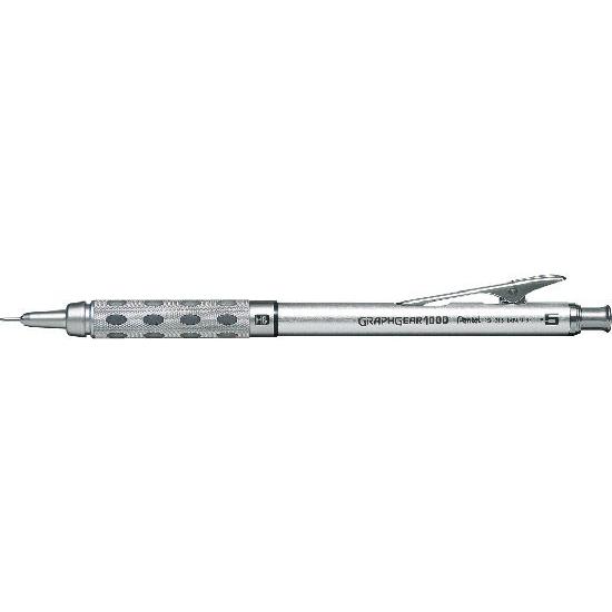 ぺんてる（Pentel） シャープペン グラフギア1000 0.5mm PG1015 : 赤塚