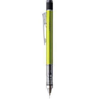 シャープペンシル トンボ TOMBOW モノ消しゴム搭載シャープペンシル MONO graph 0.5mm ライム DPA-132E｜akatsuka-bs