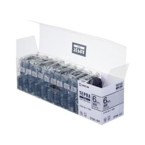 KING JIM テプラテープ 12mm白 長さ16m 10本 キングジム 純正 テプラ