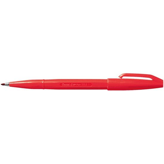 ぺんてる（Pentel） ぺんてるサインペン 赤 S520-BD : 赤塚ビジネス
