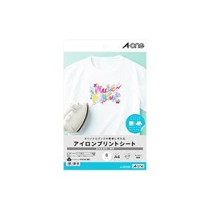 A-one エーワン アイロンプリントシート 白色生地用 8シート入り 品番