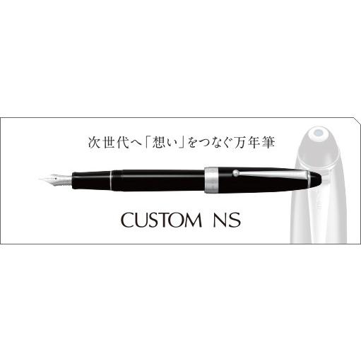 PILOT（パイロット） 高級筆記具 万年筆 カスタム NS FKNS-1MR-B-M