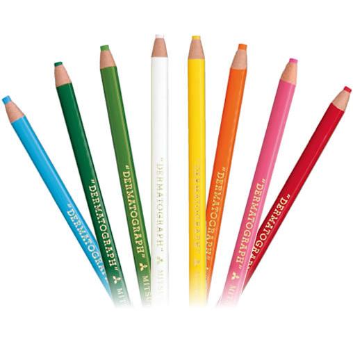 三菱鉛筆 色鉛筆 uni 油性ダーマトグラフ 茶 7600 K7600.21 : 赤塚