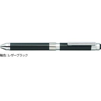 多機能筆記具 ボールペン シャープペンシル ゼブラ ZEBRA シャーボX CL5 レザーブラック SB15-LBK｜akatsuka-bs