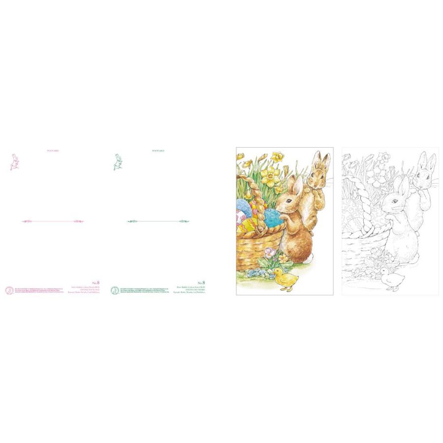 大人の塗り絵 POSTCARD BOOK ピーターラビット色鉛筆BOX 単行本 216926