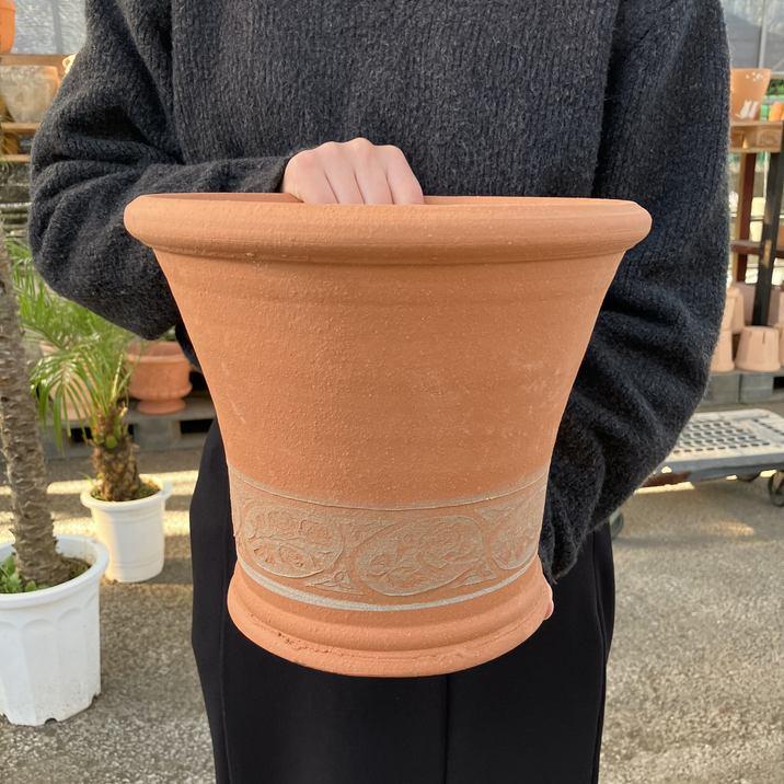 ウィッチフォード　植木鉢 テラコッタ鉢 ウィッチフォード Whichford Tree Rose Roulette