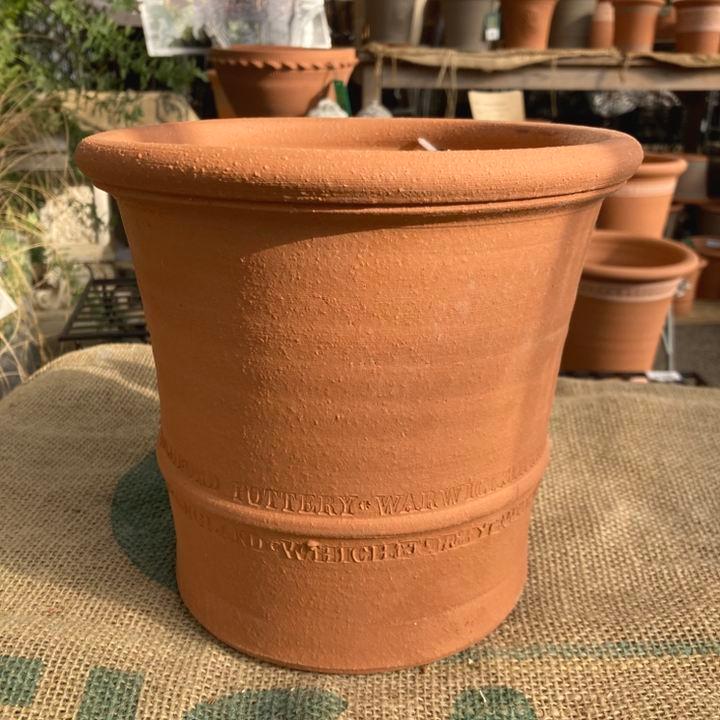 ウィッチフォード素焼き鉢　ダンシングチェリーポット 9.5号ぐらい テラコッタ鉢 ウィッチフォード Whichford Buxus Pot 649（代引き不可