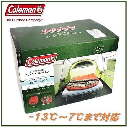コールマン 寝袋 (Coleman)2人用 寝袋 ダブルサイズ -13℃まで コールマン 寝袋 (Coleman)2人用 寝袋 ダブルサイズ -13℃まで