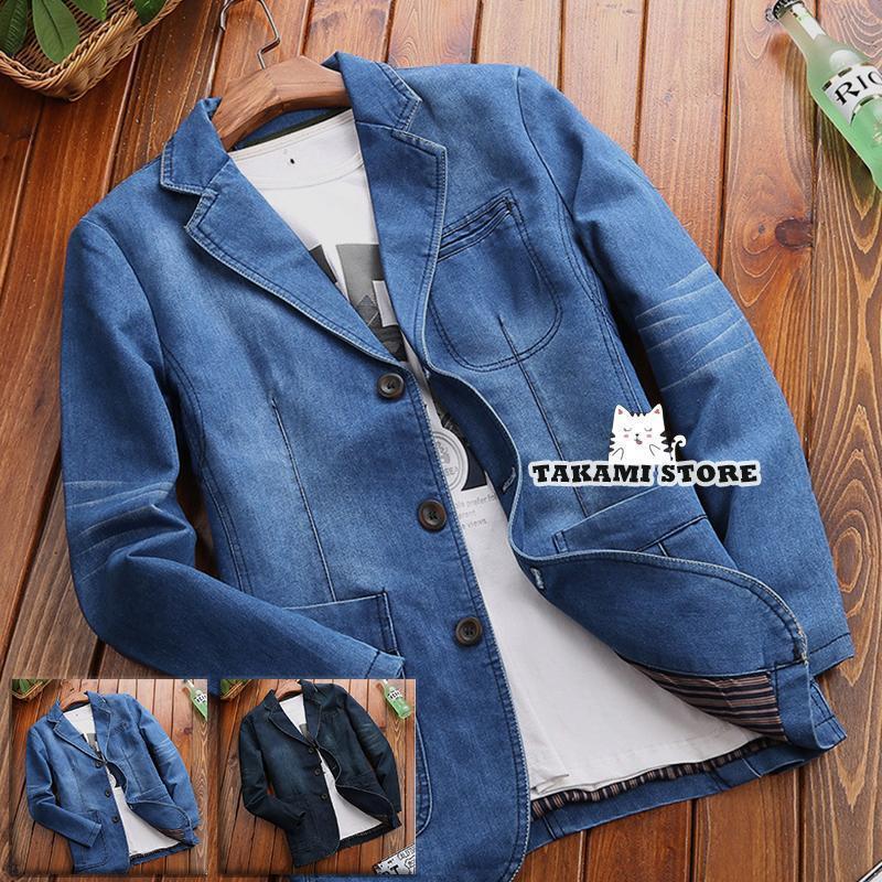 テーラード デニムジャケット メンズ ブルゾン デニムスーツ ジャン アウター ビジネス 秋冬 紳士服 カジュアル テーラード デニムジャケット メンズ ブルゾン デニムスーツ ジャン