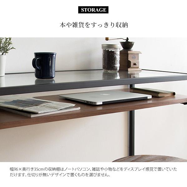 かりやすく カウンターテーブル 100cm パソコンデスク ディスプレイ 対面カウンター 赤やpaypayモール店 通販 Paypayモール おしゃれ 収納 ガラストップ バーテーブル Pcデスク 作業台 ハイテーブル べれば