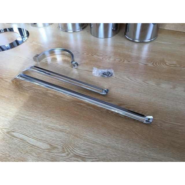 ステンレス煙突 150mm (シングル)セット : 赤保金物店 ステンレス煙突 150mm (シングル)セット : 赤保金物店