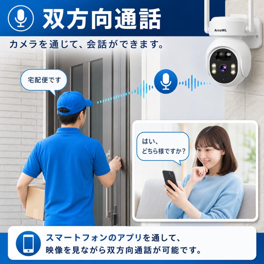 アキバガジェット 防犯カメラ 屋外 ソーラー WiFi ワイヤレス AOV常時
