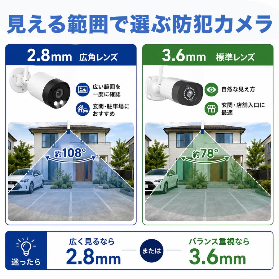 アキバガジェット 防犯カメラ 屋外 wifi ワイヤレス モニター付き
