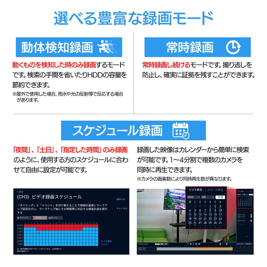アキバガジェット 防犯カメラ 屋外 セット wifi 家庭用 ワイヤレス
