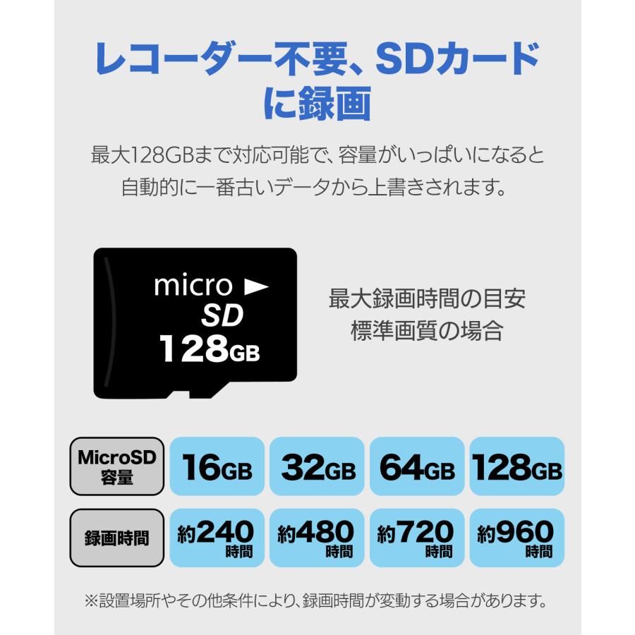 アキバガジェット 防犯カメラ 屋外 ソーラー ワイヤレス 400万画素 二