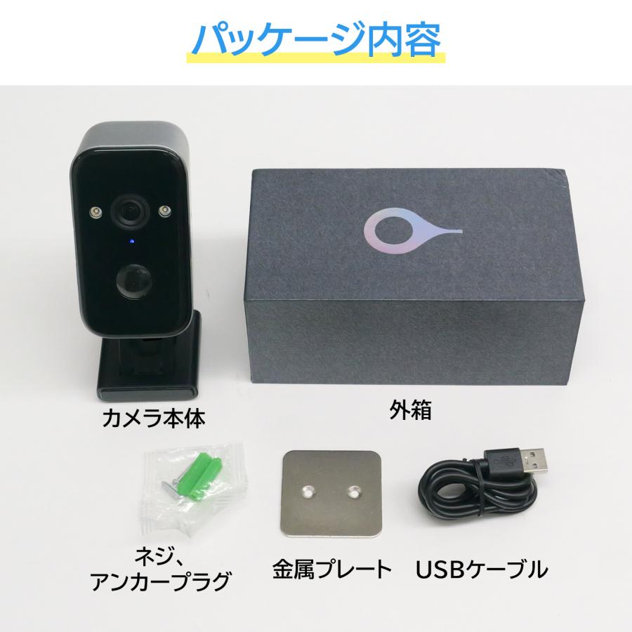 アキバガジェット 見守りカメラ 防犯カメラ wifi 家庭用 小型 ミニ