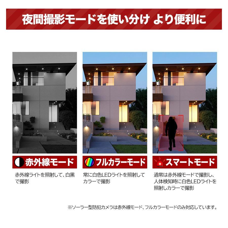防犯カメラ 屋外 ワイヤレス 800万画素 カメラ 2台セット 遠隔監視 AI動体検知 防犯灯付き 監視カメラ 10インチLCD液晶モニタ 一体型NVR WS-10VS-2AC570_13