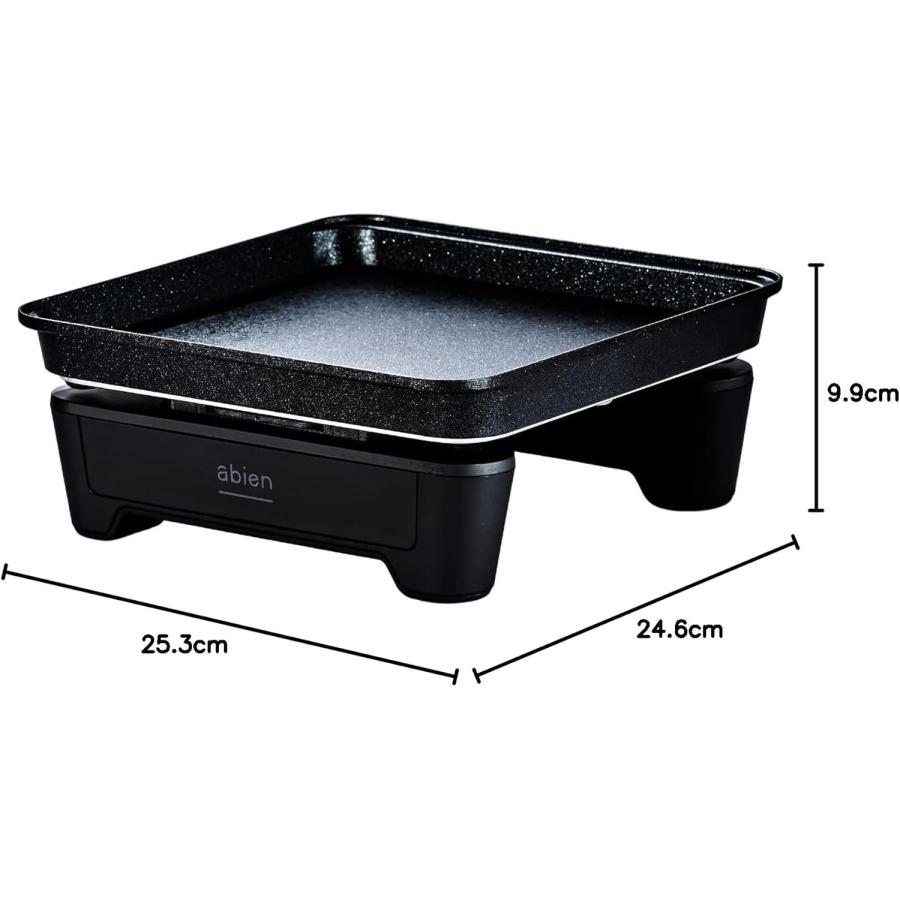 【新品未使用】abien マジックグリルS ブラック　XGS24-BK abien アビエン マジックグリルS ホットプレート abien MAGIC GRILL S