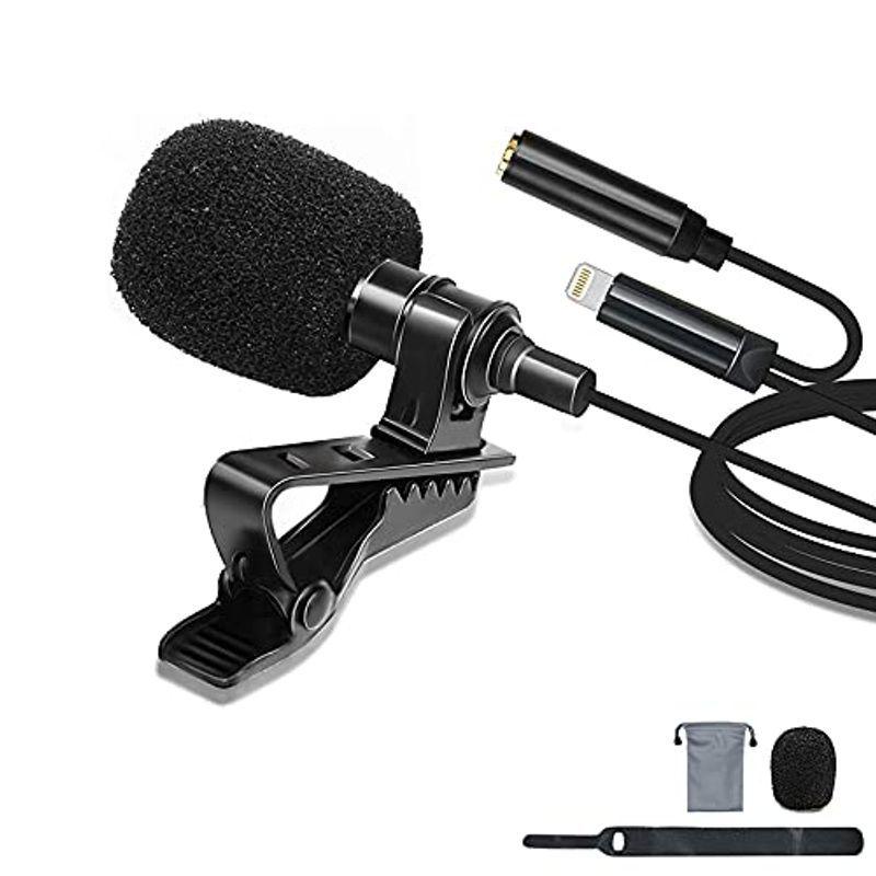 使い勝手の良い Iphone Ipad マイク ピンマイク コンデンサーマイク クリップ式 全方向性 録音 カラオケ 撮影 Youtube動画 インタビュー Dprd Jatimprov Go Id