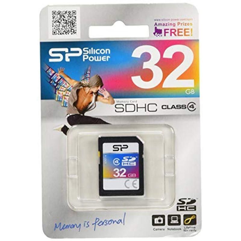 サービス シリコンパワー SDカード 32GB Class4 SP032GBSDH004V10 sigatrade.com.br