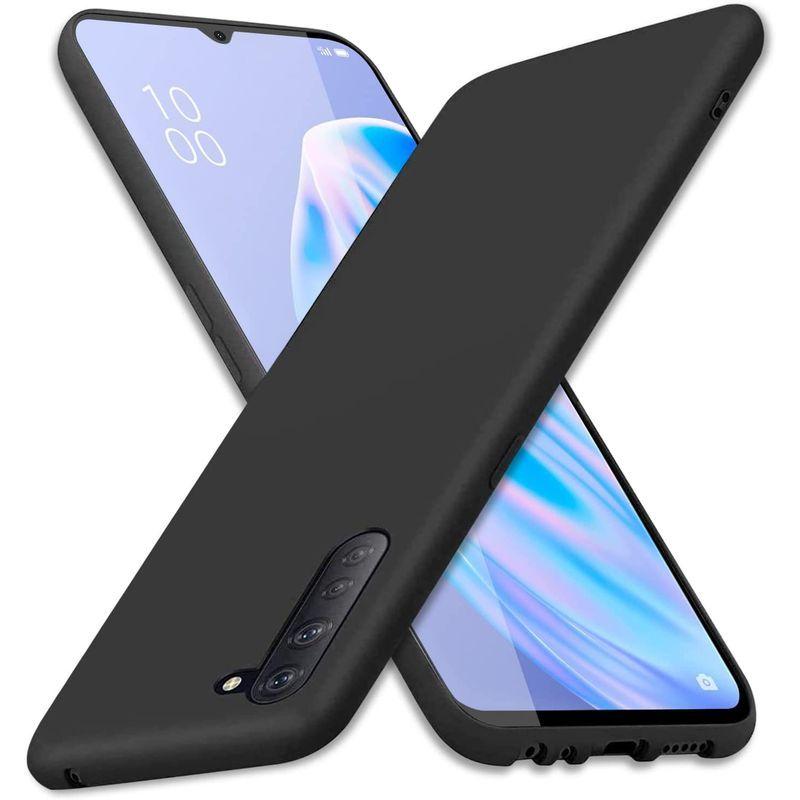 ネット限定】【ネット限定】OPPO Reno3 A ケース 耐衝撃 保護カバー『米軍MIL規格・ブラック極薄スマホケース 』柔軟 TPU 素材 おしゃれ 擦り傷防止・ ビデオカメラ OPPO Reno3 A クリア ケース TPU素材 衝撃防止 ソフトカバー