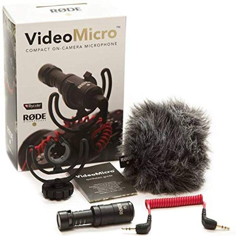 新しく着き Microphones RODE ロードマイクロフォンズ 並行輸入品 VIDEOMICRO 超小型コンデンサーマイク VideoMicro マイク本体