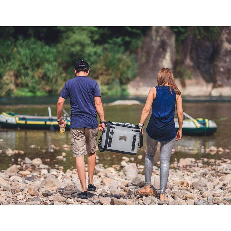 ROCKBROS(ロックブロス)クーラーボックス ソフトクーラー 超保冷 釣り キャンプ BBQ 全面防水 大容量 軽量 手提げ 肩掛け 両 釣り キャンプ ロックブロス クーラーボックス ソフトクーラー 超保冷 BBQ 全面防水 大容量 軽量 手提げ 肩掛け L*W*H