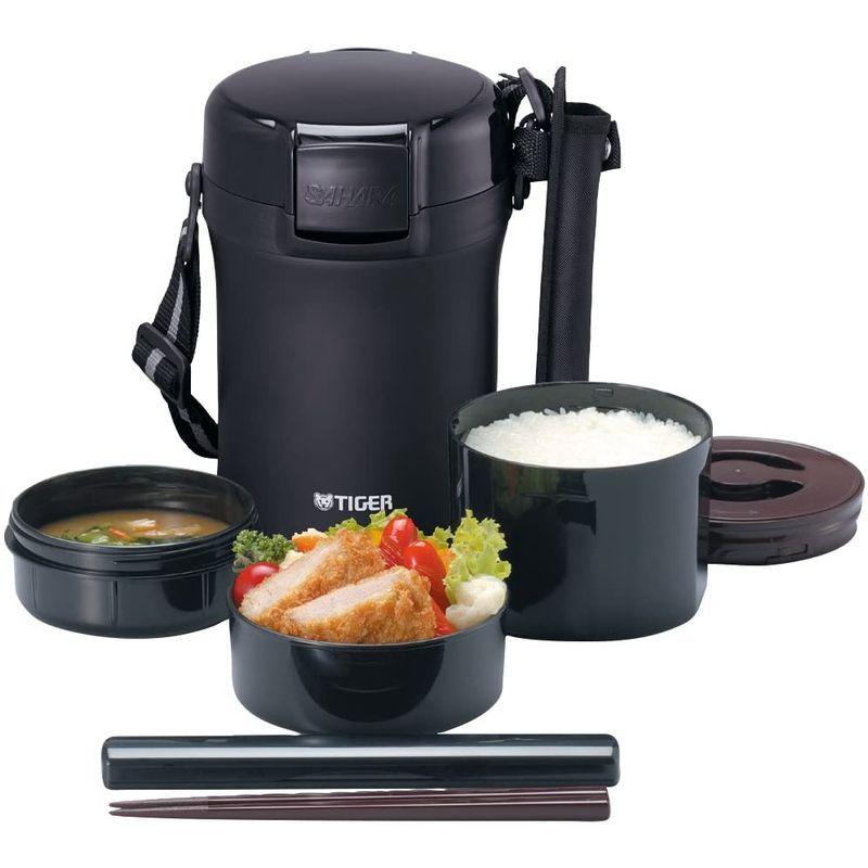 タイガー 魔法瓶 保温 弁当箱 ステンレス ランチ ジャー 茶碗 約 3 杯