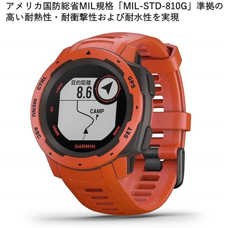GARMIN(ガーミン) アウトドアウォッチ Instinct Flame Red 010-02064-32 ガーミン アウトドアウォッチ Instinct Flame Red サイズ