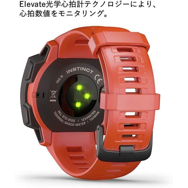 GARMIN(ガーミン) アウトドアウォッチ Instinct Flame Red 010-02064-32 ガーミン アウトドアウォッチ Instinct Flame Red サイズ