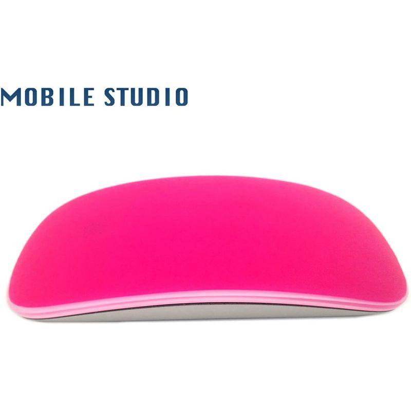 Apple Magic Mouse カバー 吸着シリコン マウス プロテクター 《全11色》 ホットピンク(Hot Pink)｜akd-shop｜02