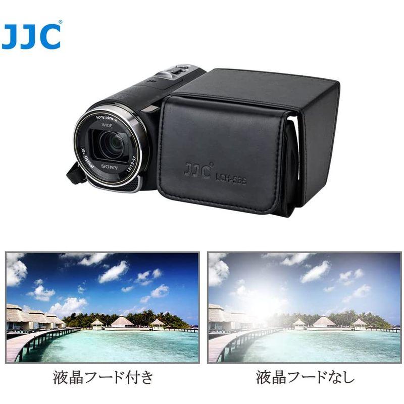 JJC 3.5インチ 液晶フード カメラアクセサリ LCDスクリーンサンシールドフード 液晶 シェード サンカバー 日除け 屋外用 ソニー｜akd-shop｜08