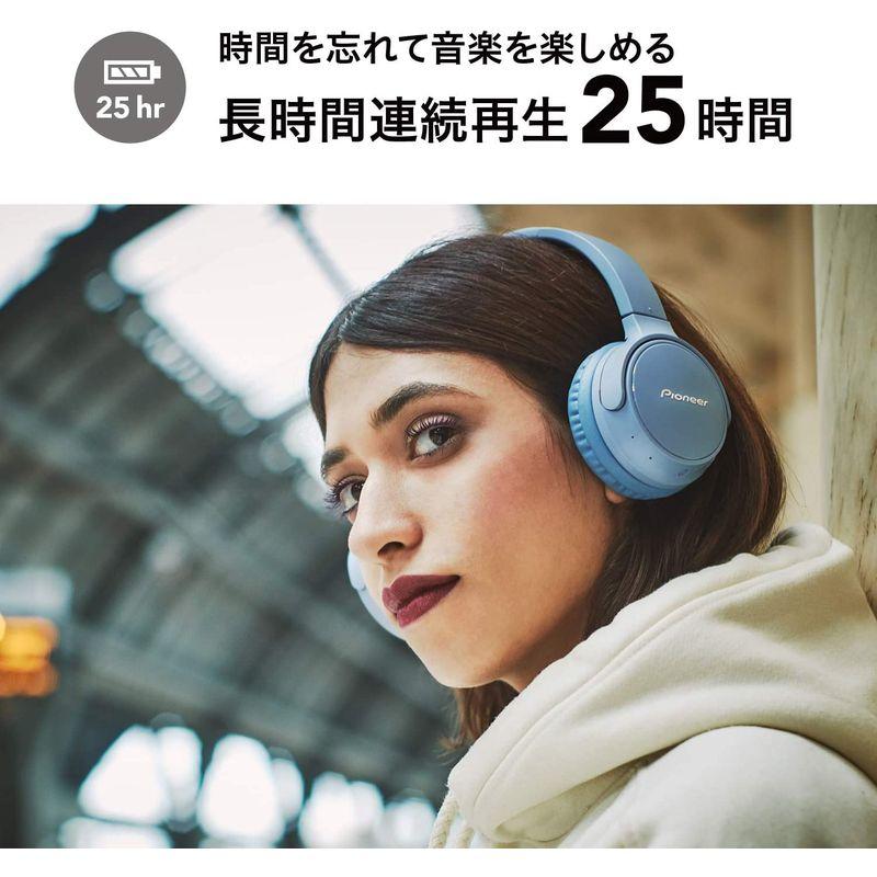 パイオニア S3wireless ヘッドホン SE-S3BT:Bluetooth/ 密閉型/ブルー SE-S3BT(L)｜akd-shop｜07