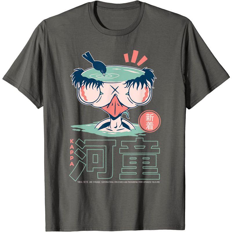 日本アニメ変態妖怪伝統日本カッパ Tシャツ｜akd-shop｜03