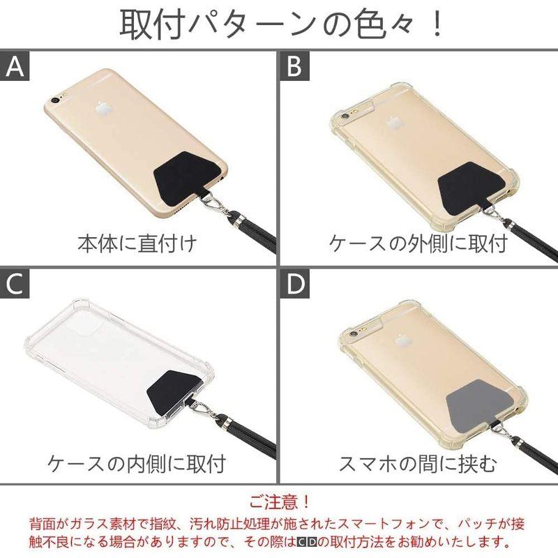 SHANSHUI スマホ ストラップホルダー,スマホアクセサリー Tag Holder スマホケースに挟む スマホアクセサリー お好きなスト｜akd-shop｜03