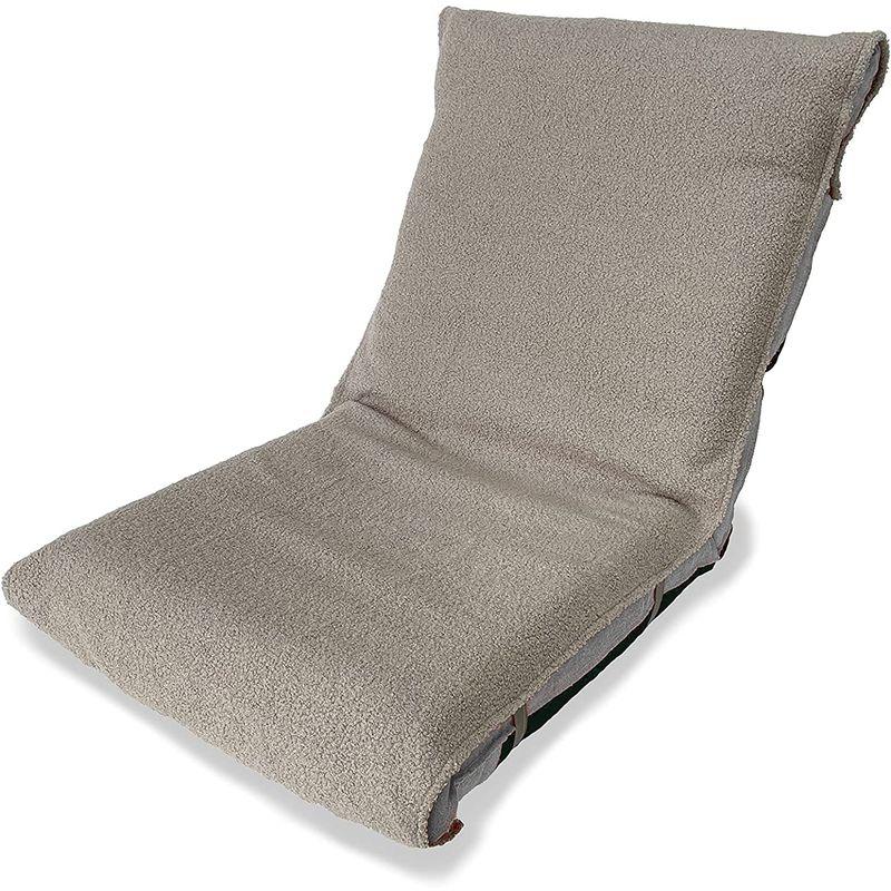 金鵄 座椅子カバー 56x126cm パットタイプ (シャーリー パステルグレー)｜akd-shop｜05
