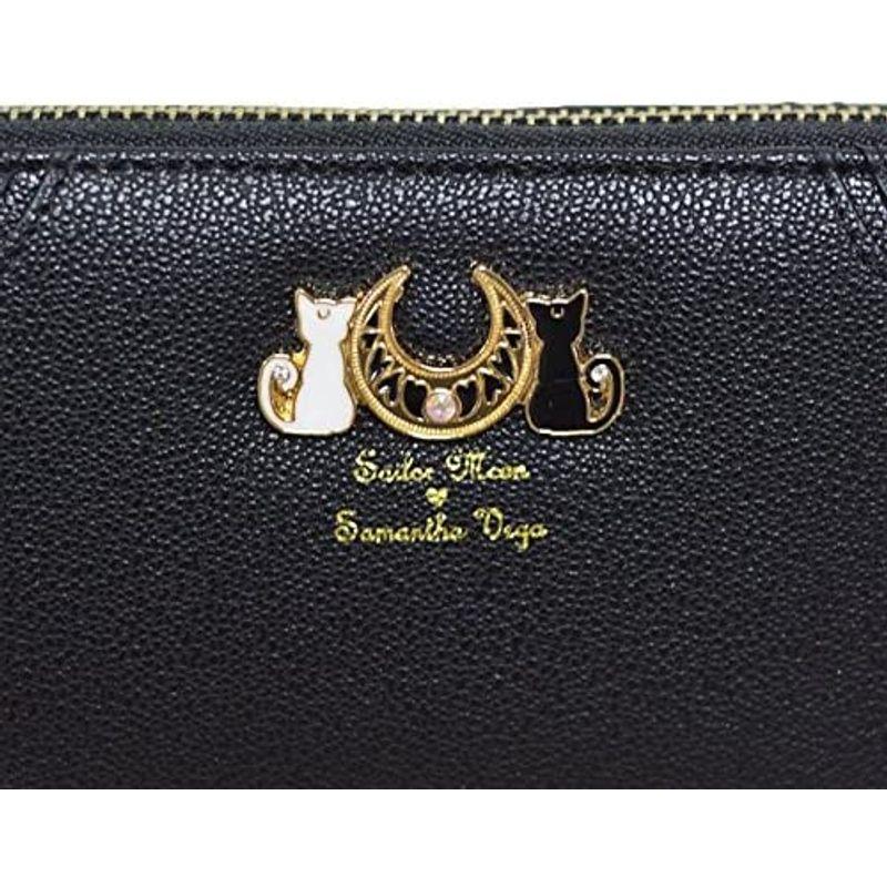 Sailor Moon 20th Anniversary Luna Bag Purse Wallet, Black, One Size｜akd-shop｜03