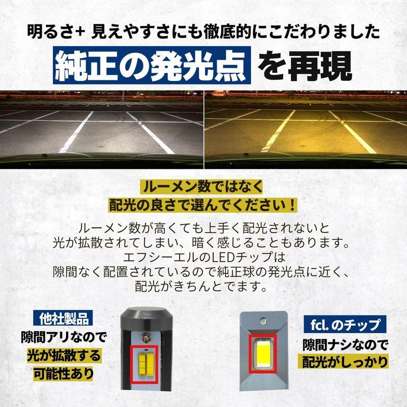 fcl.(エフシーエル) H8 H11 H16 LED フォグランプ 2色切り替え ホワイト 白 イエロー 黄色 車検対応 メモリー機能 1｜akd-shop｜07