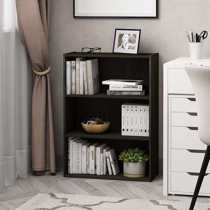 フリノ(Furinno) 本棚 3段カラーボックス Pasirシリーズ 80×58 フリノ(Furinno) 本棚 3段カラーボックス Pasirシリーズ 80×58