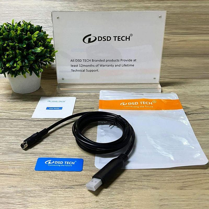 DSD TECH SH-P8V USB RS422プログラミングケーブル 三菱 PLC FX3U・FXシリーズ用 4.9FT｜akd-shop｜03