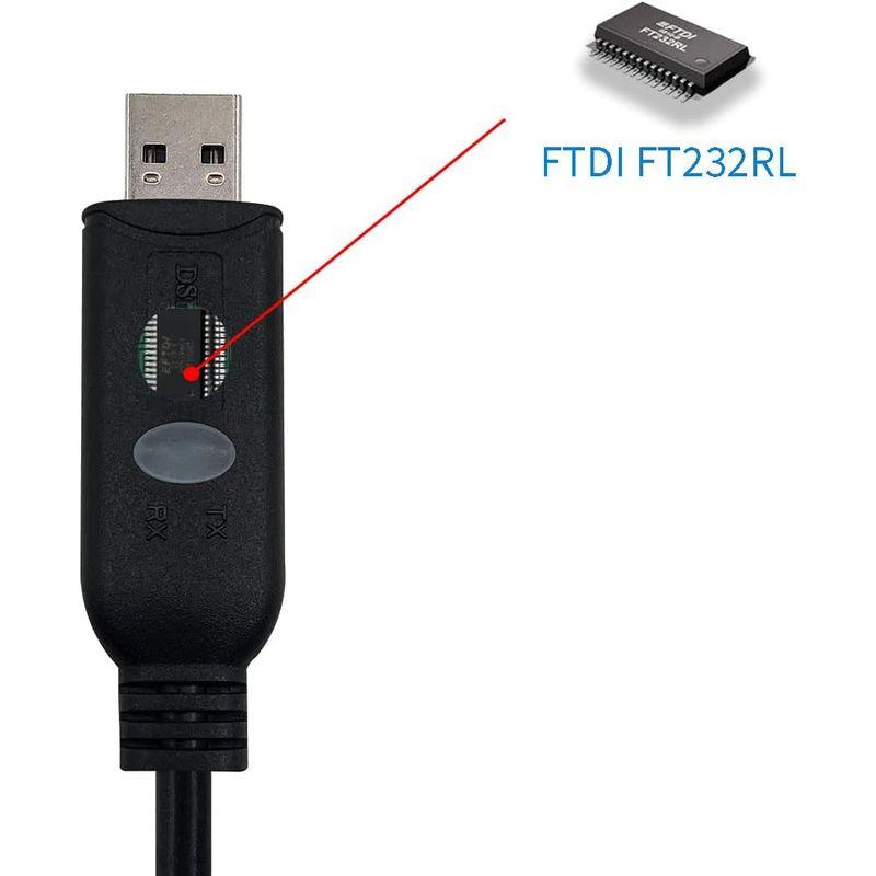 DSD TECH SH-P8V USB RS422プログラミングケーブル 三菱 PLC FX3U・FXシリーズ用 4.9FT｜akd-shop｜08